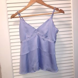 Banana Republic lilac-blue top